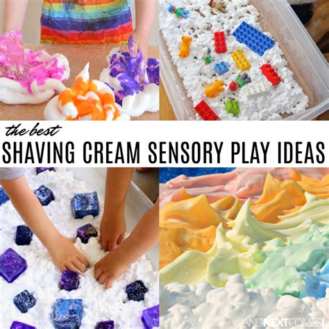 35 Creative Hands On Shaving Cream Sensory Play Activities For Kids