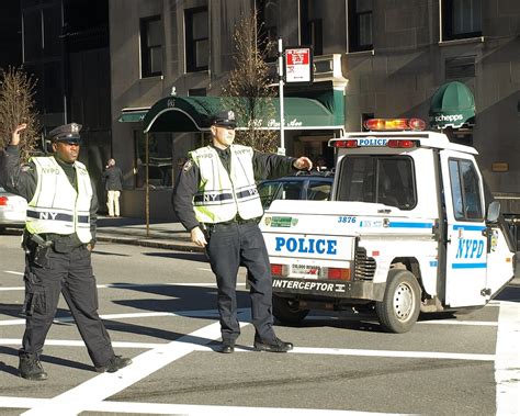 Nypd Police Officers With Traffic Enforcement Vehicle New Flickr