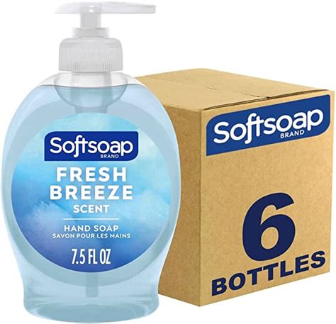 Softsoap Liquid Hand Soap Fresh Breeze 75 Fluid Ounce Pack Of 6