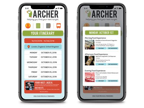 Archer App Approach 3 By Megan Hillier On Dribbble