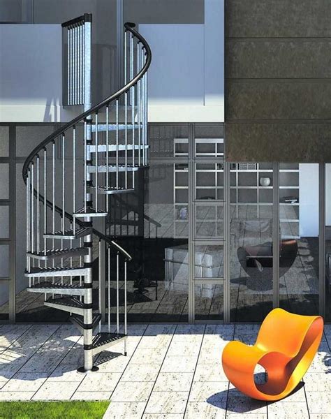 Outdoor Spiral Staircase Designs To Complement The House