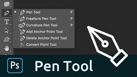 How To Use The Pen Tool In Photoshop Youtube