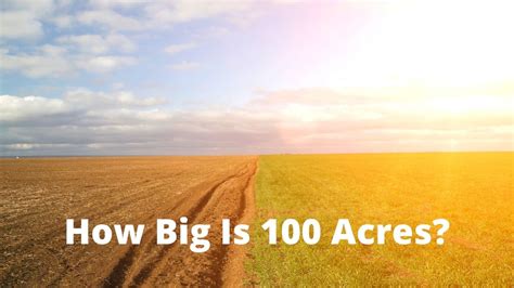 How Big Is Acres Of Land Acre Visual Examples For Comparison