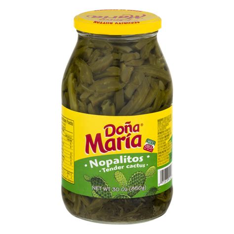 .cactus pears and nopalitos, as long as nutritive and sensorial quality and safety are guaranteed. Save on Dona Maria Nopalitos Tender Cactus Order Online ...