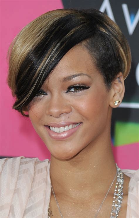 Black Female Back Short Hairstyle