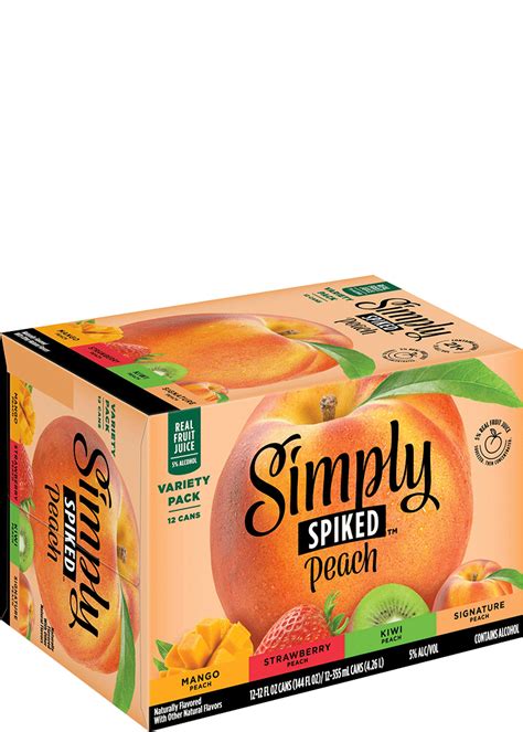 Simply Spiked Peach Variety Pack Total Wine And More