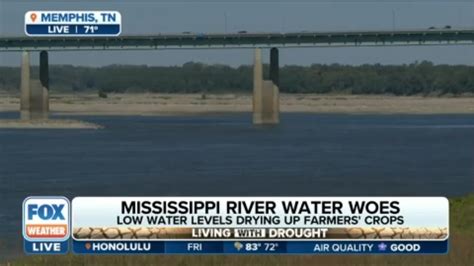 Mississippi River Water Woes Low Water Levels Impacting Millions Of