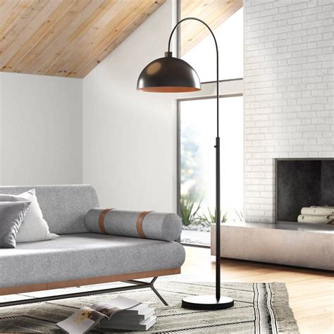 Samia 72 Arc Floor Lamp And Reviews Allmodern Floor Lamp Modern