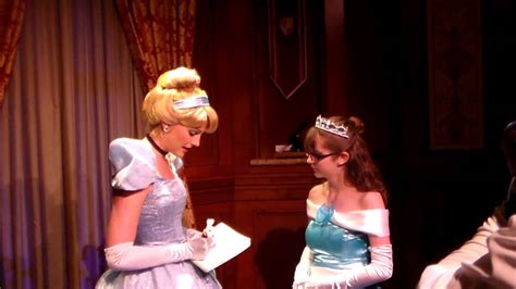 Hannah Meeting Cinderella On Our 2014 2015 Trip Youtube