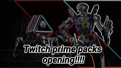 Apex Legends Twitch Prime Packs Opening Youtube
