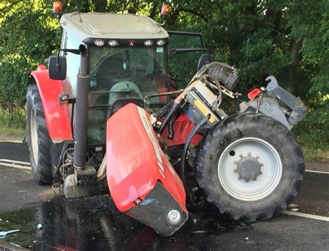 Tractor Crash Closes A49 In Shropshire Shropshire Star