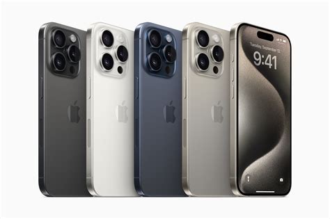 Apple Reveals New Iphone 15 Pro Colors Black Titanium White Titanium