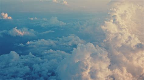 Download Wallpaper 1920x1080 Clouds Sky Porous Air Flight Full Hd