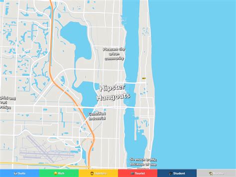 Gras Lerche Zusammenbruch West Palm Beach Map Roman Anklage Delle