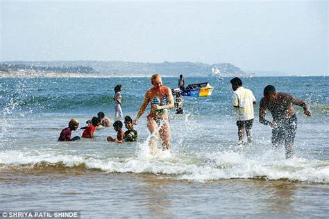 Russian Tourist Robbed Beaten And Sexually Assaulted On Goa S Baga Beach Daily Mail Online