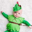 No-Sew DIY Peter pan (baby) Baby Costume | Primary.com