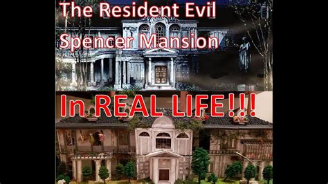 Resident Evil Spencer Mansion Scaled Model Showcase Youtube