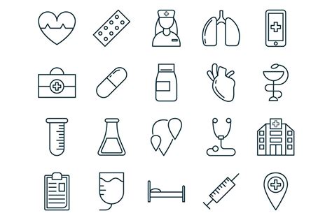 Free Medical Vector Icon Set Pixelify Best Free Fonts Mockups