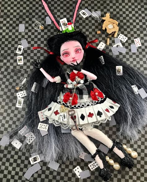 Down The Rabbit Hole Another Shot Of My Alice In Wonderland Swap Doll For Retrodollsus And