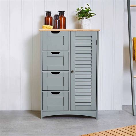 Vonhaus Bathroom Storage Cabinet Everything Bathroom