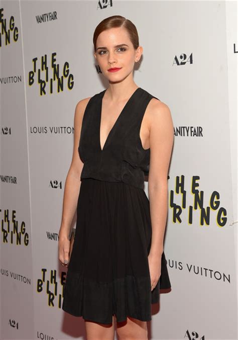 Emma Watson In The Bling Ring Screening In Nyc 1 Of 21 Zimbio