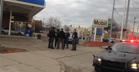 Police Investigate Shooting At Detroit Gas Station Injuring 2 Teens