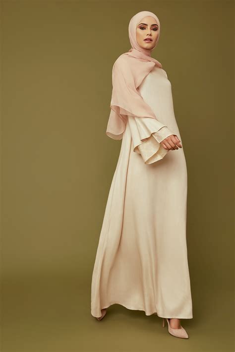 mihrab abaya ivory fashion hijab fashion inspiration muslim fashion outfits