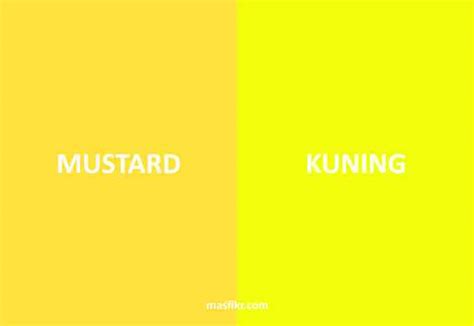 Jenis Warna Kuning Delina