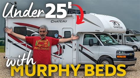 3 Small Class C Rvs With Murphy Beds For Multi Functional Space Youtube