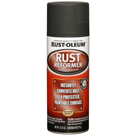 Rust Oleum Automotive 1025 Oz Rust Reformer Spray Paint 6 Pack
