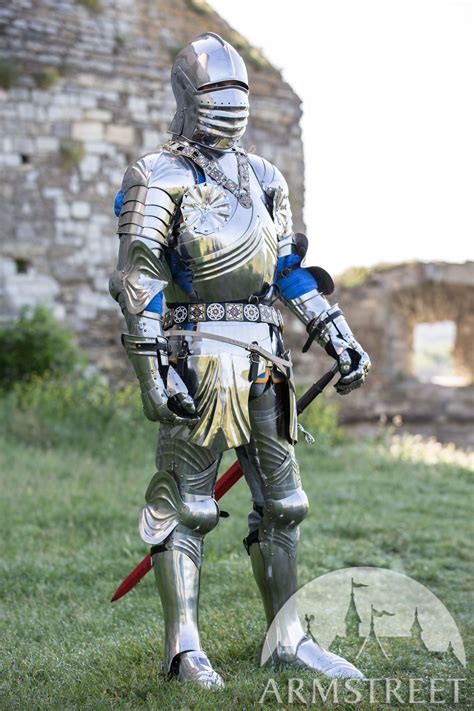 Third Generation Of Functional Gothic Knight Armor Set For Sca And