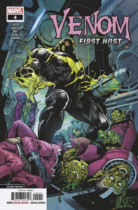 Venom First Host 2 2nd Print Marvel Comics Comic Book Value And
