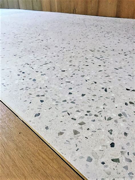 Traditional Concrete Terrazzo Look In An Incredibly Thin Real Concrete
