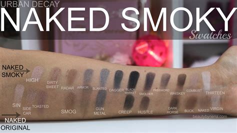NAKED SMOKY Swatches Rese A Review Urban Decay Beautybynena