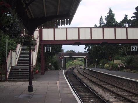Pedestrian Overbridge At Winchcombe Sarah Charlesworth Cc By Sa Geograph Britain And