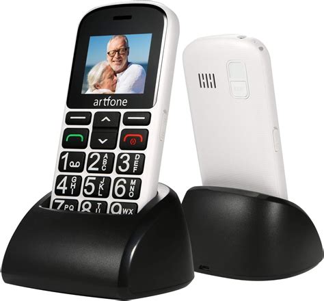 Artfone Big Button Mobile Phone For Elderly Cs188 Unlocked Senior Sim Free With Sos Emergency