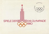 Moscow Olympics Logo Grid Designed by Vladimir Arsentyev 1980