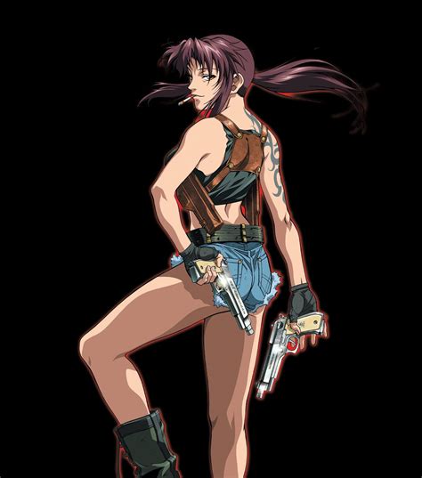 Revy Two Hands Black Lagoon Revy Black Lagoon Black