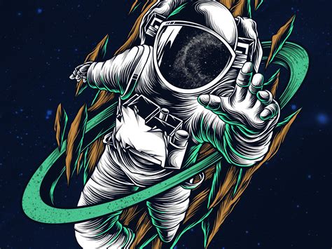 Astronaut By Andharuart On Dribbble