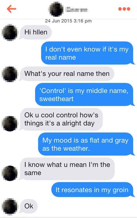 What Happens When You Message Guys On Tinder With Only