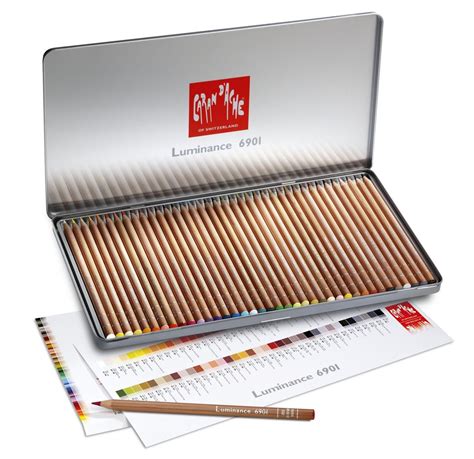 Caran d'Ache Luminance Colored Pencils | Colored pencil set, Colored pencils, Pencil
