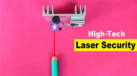 How To Make A Laser Door Security Alarm System At Homelaser Light