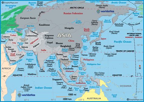 Free political, physical and outline maps of africa and individual country maps. Asia Timeline - Timeline of Asia - World Atlas