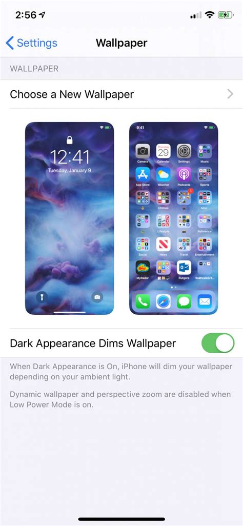 How Can I Automatically Dim My Iphone Wallpaper When Dark