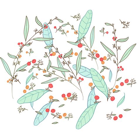 Hand Drawn Plants PNG Image, Hand Drawn Cartoon Plant Shading, Hand