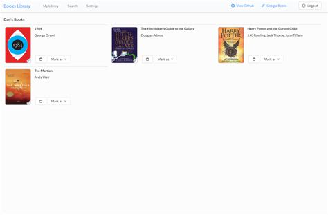 Github Danialkhan4book Library App A Web Application That Allows