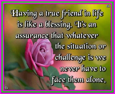 Having A True Friend In Life Is Like A Blessing Pictures Photos And