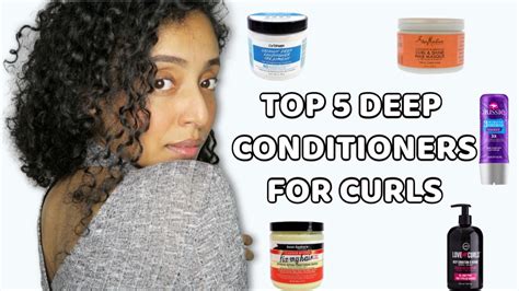 My Top 5 Best Deep Conditioners For Curly Hair Youtube