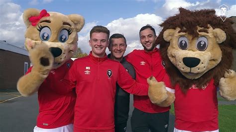 Introducing The Pride Of Salford Meet Our New Mascots Billy And Babs