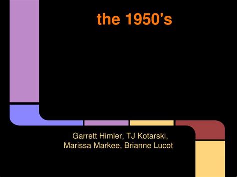 Ppt The 1950s Powerpoint Presentation Free Download Id2384048